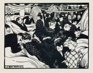 Le Bon Marché (Félix Vallotton) - Muzeo.com