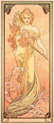 Le Printemps (Alfons Mucha) - Muzeo.com