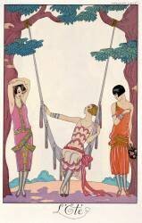 L'été (George Barbier) - Muzeo.com