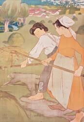 Les Faneurs (Clémentine-Hélène Dufau) - Muzeo.com