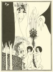 Les yeux d'Hérode (Aubrey Beardsley) - Muzeo.com