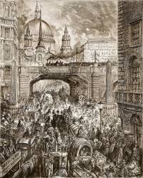 Ludgate Hill (Gustave Doré) - Muzeo.com