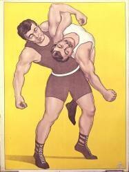 Lutte (anonyme) - Muzeo.com