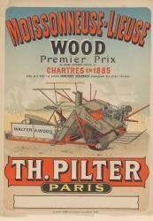 Moissonneuse-lieuse Wood ... Th. Pilter, Paris... (anonyme) - Muzeo.com