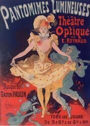 Pantomimes lumineuses (Jules Chéret) - Muzeo.com