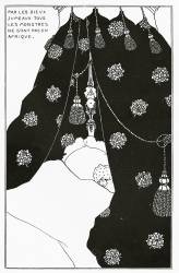 Portrait de lui-même au lit (Aubrey Beardsley) - Muzeo.com