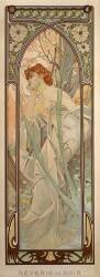 Rêverie du Soir (Alfons Mucha) - Muzeo.com