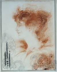 Rejane (Aubrey Beardsley) - Muzeo.com