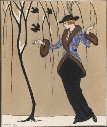 Robe Paquin (George Barbier) - Muzeo.com