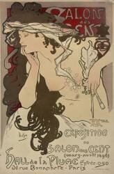 Salon des Cent (Alfons Mucha) - Muzeo.com