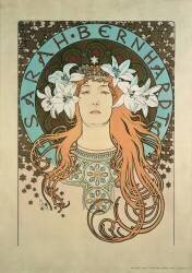 Sarah Bernhardt (Alfons Mucha) - Muzeo.com