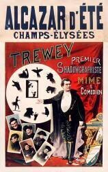 Trewey, premier shadowgraphiste à l'Alcazar d'Eté (anonyme) - Muzeo.com