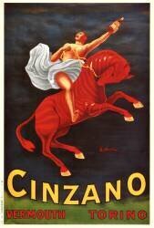 Vermouth Cinzano (Leonetto Cappiello) - Muzeo.com