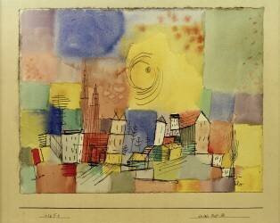 Ville Allemande (Paul Klee) - Muzeo.com