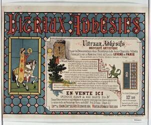 Vitraux adhésifs... (anonyme) - Muzeo.com