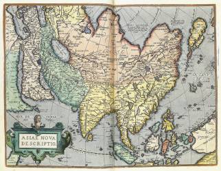 Asie (Abraham Ortelius) - Muzeo.com