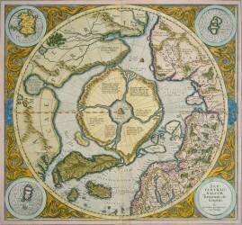 Septentrionalium Terrarum descriptio (Gérard Mercator) - Muzeo.com