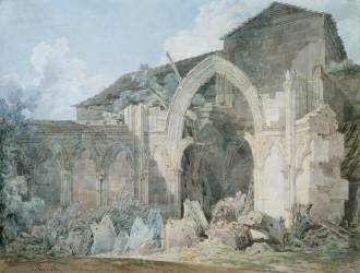 Abbaye de Glastonbury (Joseph Mallord William Turner) - Muzeo.com
