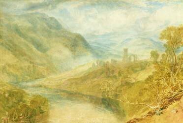Abbaye de Merwick (Joseph Mallord William Turner) - Muzeo.com