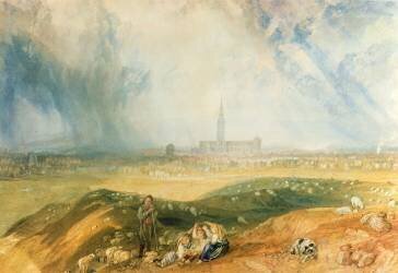 Cathédrale de Salisbury (Joseph Mallord William Turner) - Muzeo.com