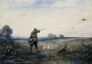 Chasse au faisan (Alexandre Gabriel Decamps) - Muzeo.com