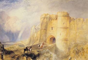 Château de Carisbrook (Joseph Mallord William Turner) - Muzeo.com