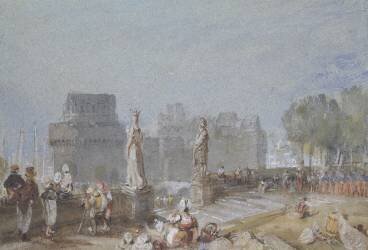 Château de Nantes (Joseph Mallord William Turner) - Muzeo.com