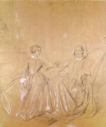 Comtesse Charles d'Agoult (Jean-Auguste-Dominique Ingres) - Muzeo.com