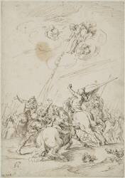 Conversion de Saint Paul (Antonio del Castillo y...) - Muzeo.com