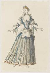 Dessin de costume (Jean Berain Père) - Muzeo.com