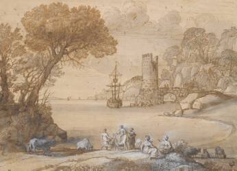 Enlèvement d'Europe (Claude Gellée) - Muzeo.com