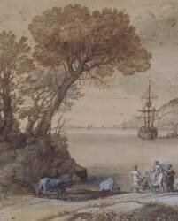 Enlèvement d'Europe (Claude Gellée) - Muzeo.com