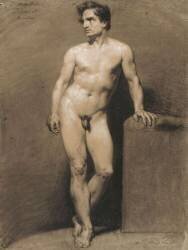 Etude d'homme nu (Louis Joseph César Ducornet) - Muzeo.com