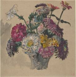 Fleurs (Eugène Delacroix) - Muzeo.com