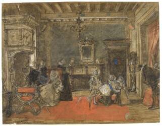 Henri IV et ses enfants (Pierre-Victor Galland) - Muzeo.com