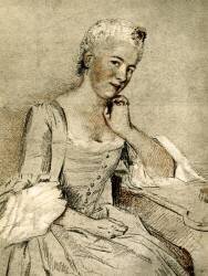 Jeanne Natoire (Jean-Etienne Liotard) - Muzeo.com