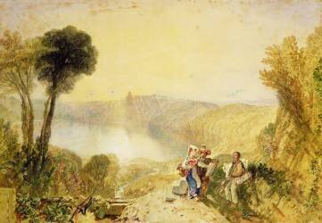 Lac Albano (Joseph Mallord William Turner) - Muzeo.com
