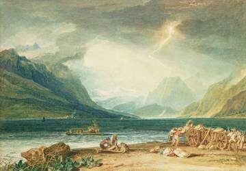 Lac de Thoune (Joseph Mallord William Turner) - Muzeo.com