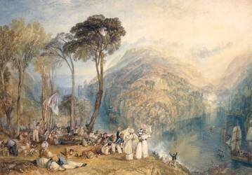 L'anse de Dartmouth (Joseph Mallord William Turner) - Muzeo.com