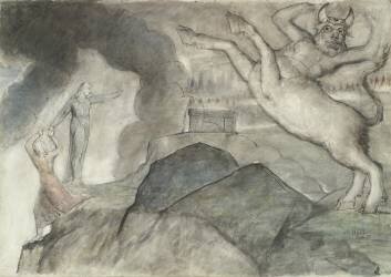 Le Minotaure (William Blake) - Muzeo.com