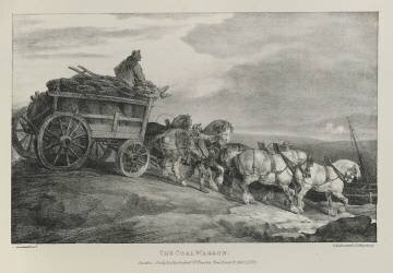 Le wagon de charbon (Théodore Géricault) - Muzeo.com