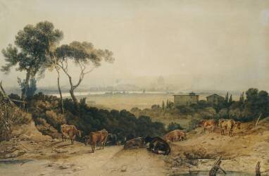 Londres : Matin d'automne (Joseph Mallord William Turner) - Muzeo.com