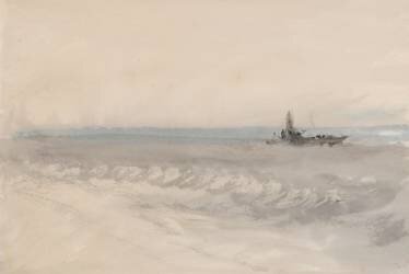 Mer grise (Joseph Mallord William Turner) - Muzeo.com