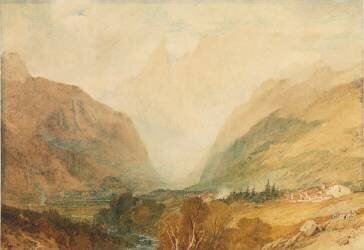 Mont Blanc (Joseph Mallord William Turner) - Muzeo.com