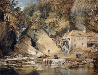 Moulin d'Aberdulais (Joseph Mallord William Turner) - Muzeo.com