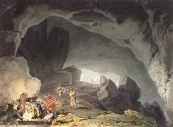 Peaks Hole, Derbyshire (Joseph Mallord William Turner...) - Muzeo.com