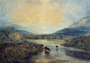 Pont d'Abergavenny (Joseph Mallord William Turner) - Muzeo.com