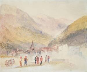 Pré St Didier (Joseph Mallord William Turner) - Muzeo.com