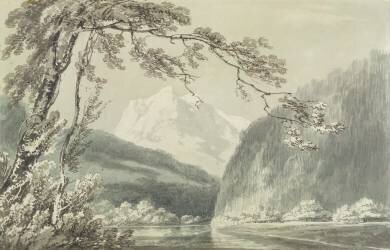 Près de Grindelwald (Joseph Mallord William Turner) - Muzeo.com