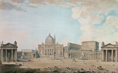 Saint-Pierre, Rome (Giovanni Paolo Pannini) - Muzeo.com